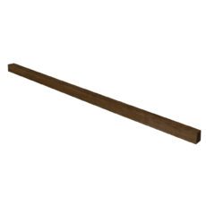 5013053173145 1 Forest Garden Brown Incised Fence Post 8ft Pack of 5.jpg